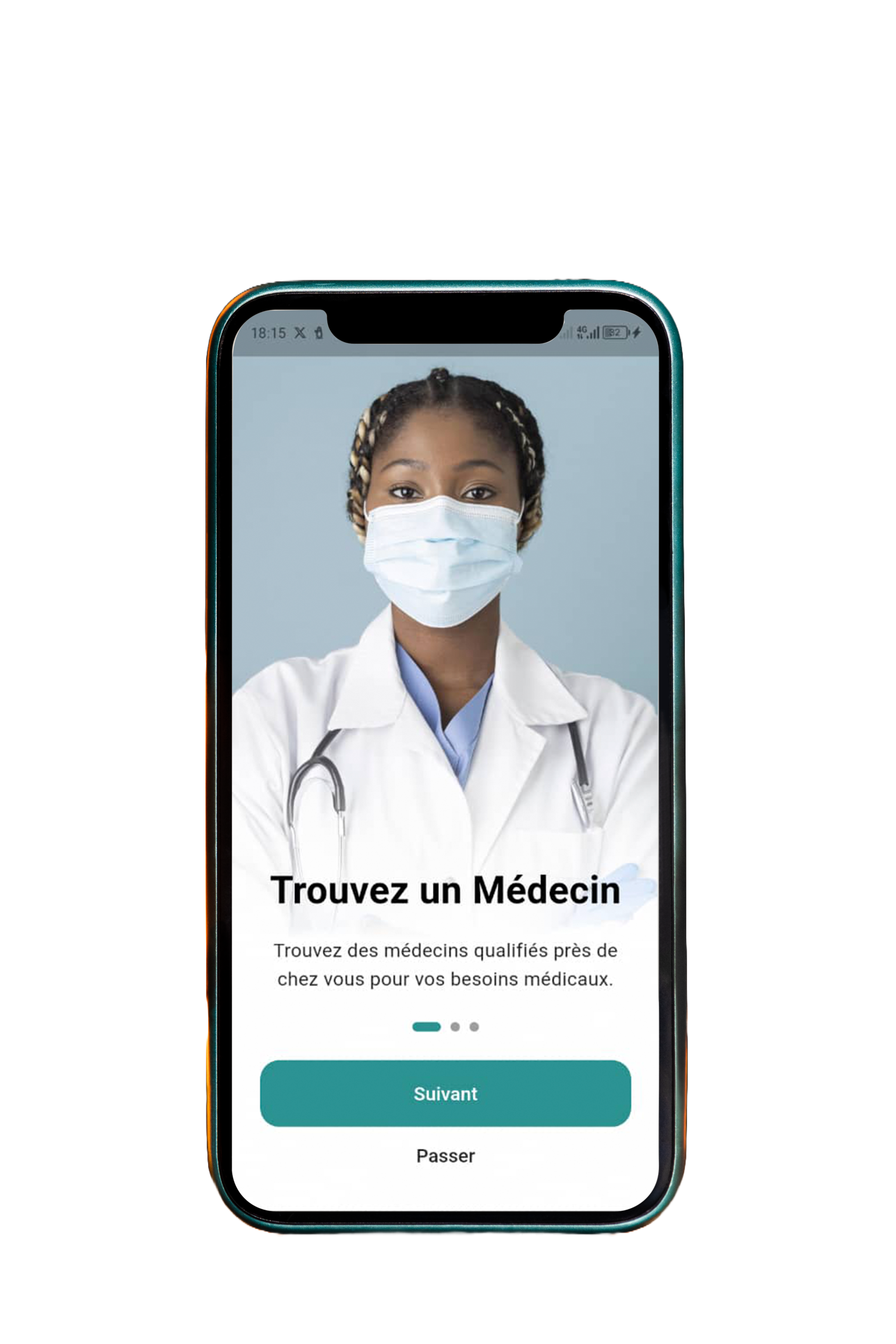 Aperçu de l’application KYCARE